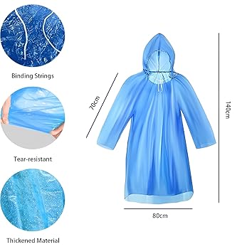 2 PIEZAS DE IMPERMEABLE PORTATIL